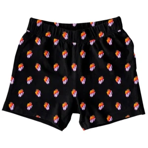 BOXER REAL VALLADOLID CON ESCUDOS NEGRO