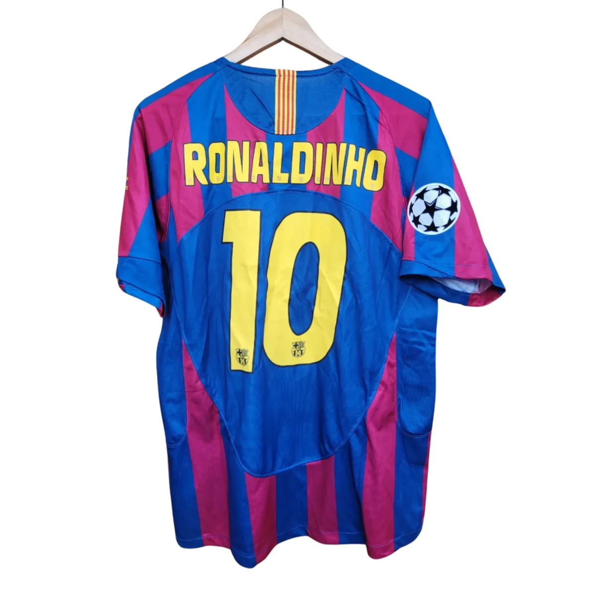 Camiseta Barcelona 2006, Ronaldiño Gaucho versus Arsenal - Imagen 3