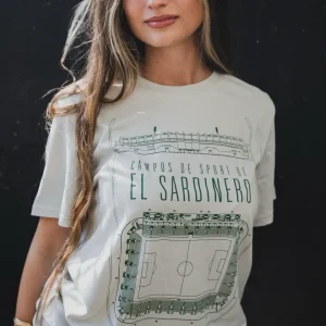 CAMISETA GRIS ESTADIO