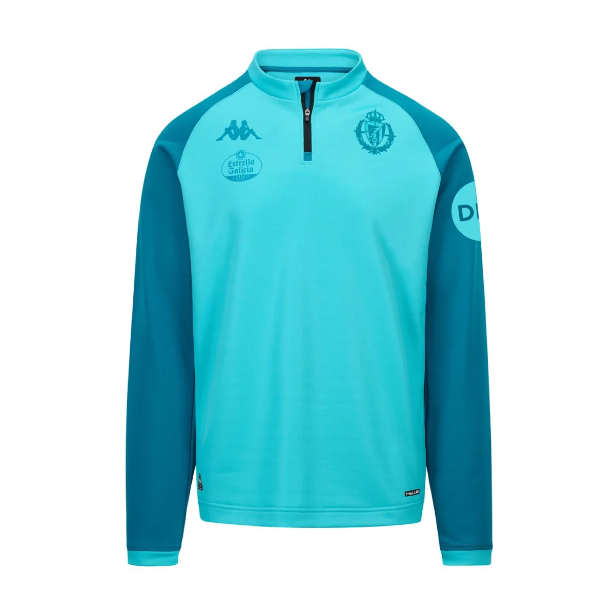 SUDADERA ENTRENAMIENTO STAFF MUZIRA PRO AZUL REAL VALLADOLID 25/26 - Imagen 2