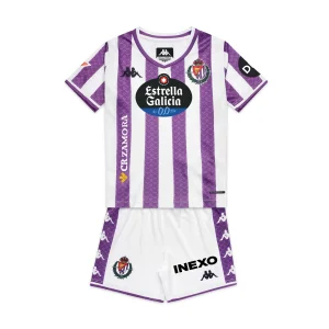 KIT 1ª EQUIPACIÓN INFANTIL REAL VALLADOLID 25/26 KOMBAT KIT HOME