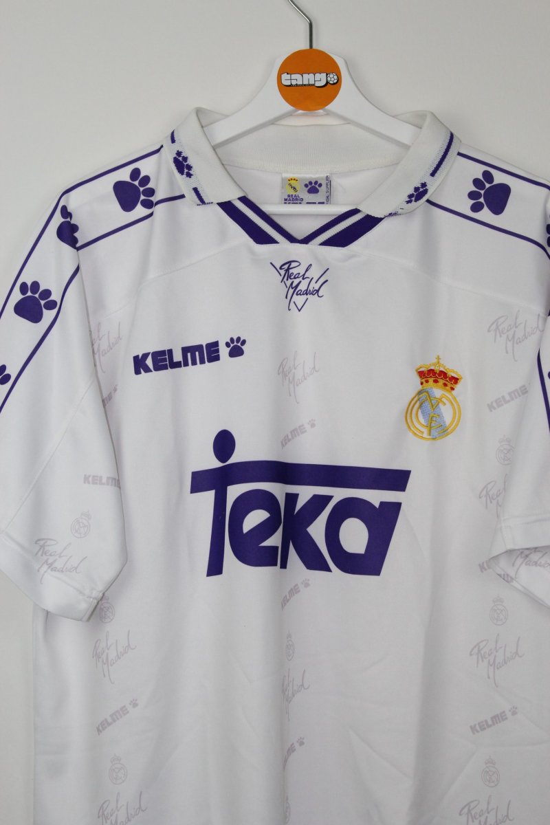 Camiseta original local del Real Madrid 1994/96 (XL) - Imagen 3