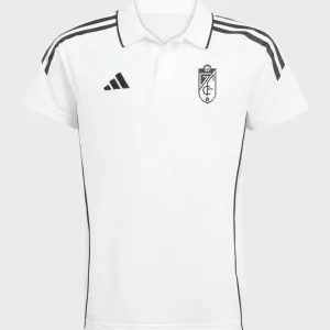 Polo Blanco Niño adidas 25-26