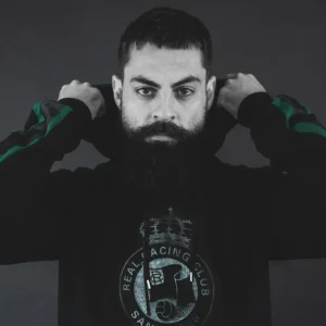 SUDADERA CAPUCHA BLACK