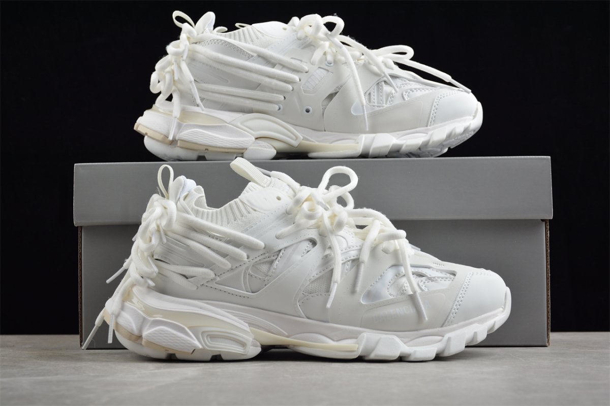 Balenciaga Track «Full White» - Imagen 5