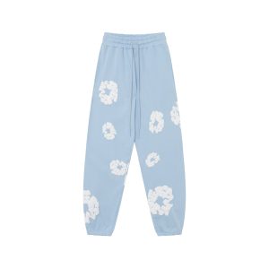 Pantalón Denim Tears «Baby Blue with Flowers»
