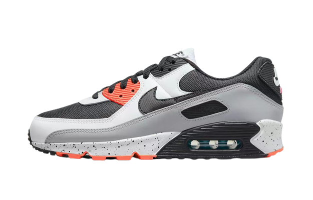Nike Air Max 90 «White-Black-Orange» - Imagen 2