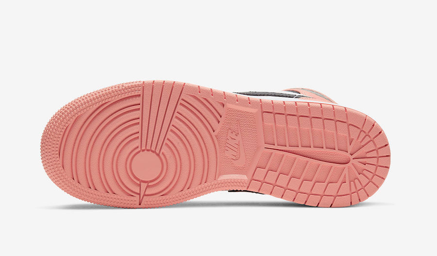Air Jordan 1 Mid GS «Pink-Quartz» - Imagen 3