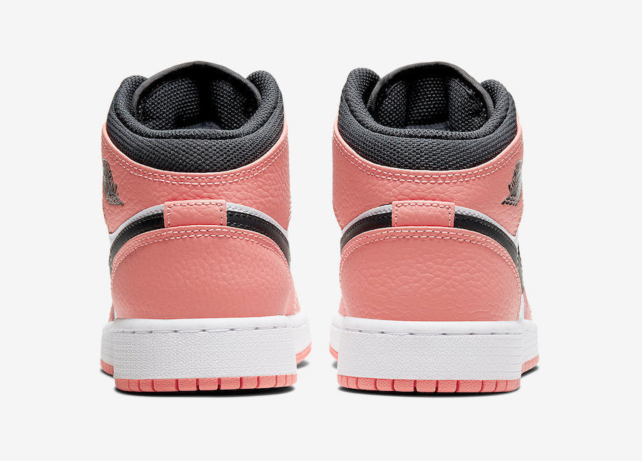 Air Jordan 1 Mid GS «Pink-Quartz» - Imagen 7