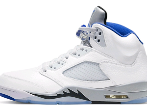 Air Jordan 5 «White/Blue»