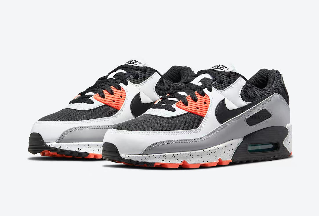 Nike Air Max 90 «White-Black-Orange» - Imagen 4