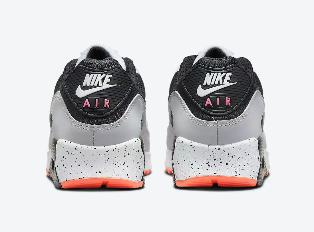 Nike Air Max 90 «White-Black-Orange» - Imagen 3
